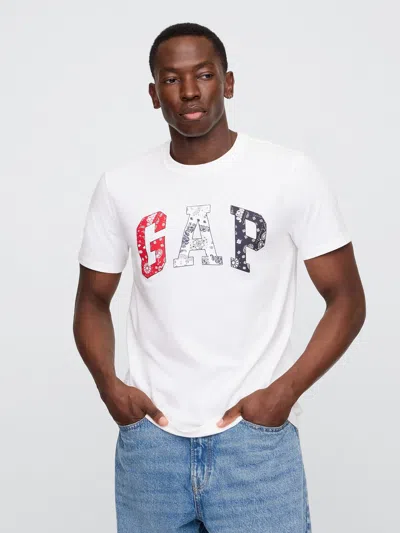 Gap Factory Everyday Soft Gap Logo T-shirt In White