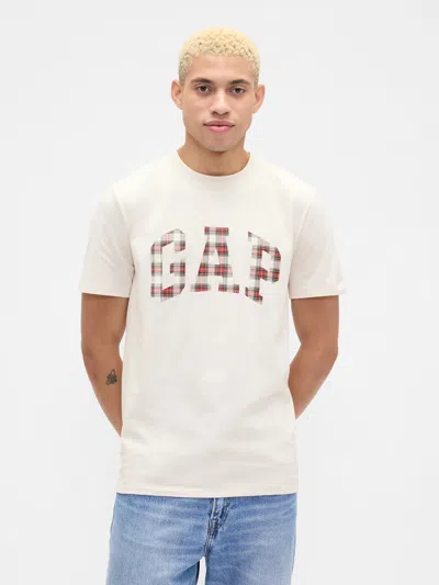 Gap Factory Everyday Soft Gap Logo T-shirt In White
