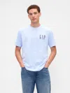 Gap Factory Everyday Soft Relaxed Gap Graphic T-shirt In Blue