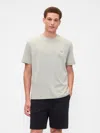 Gap Factory Everyday Soft Relaxed Gap Graphic T-shirt In Gray