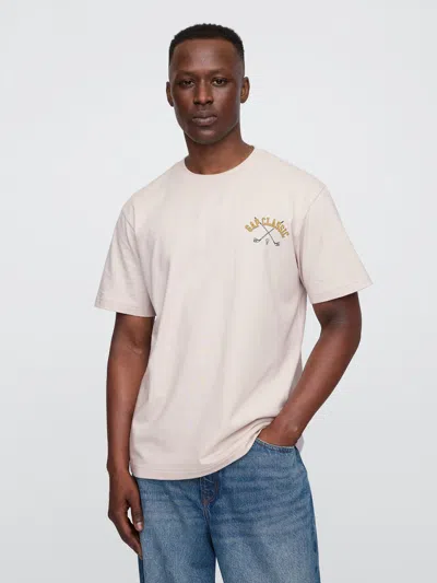 Gap Factory Everyday Soft Relaxed Graphic T-shirt In Multi