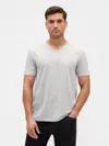 Gap Factory Everyday Soft V-neck T-shirt In Gray