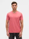 Gap Factory Everyday Soft V-neck T-shirt In Pink