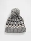 Gap Factory Fair Isle Poof Beanie