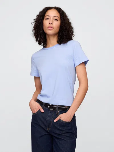 Gap Factory Favorite Crewneck T-shirt In Blue