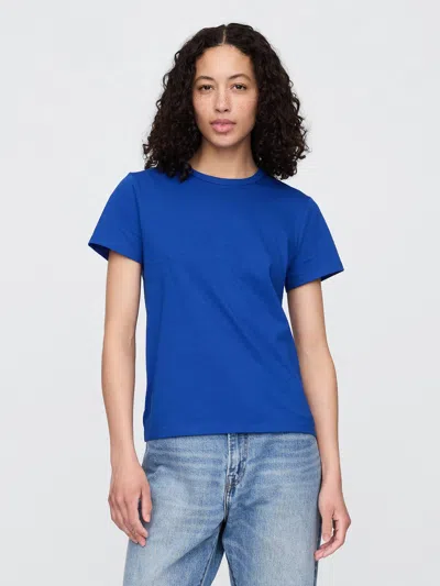 Gap Factory Favorite Crewneck T-shirt In Blue