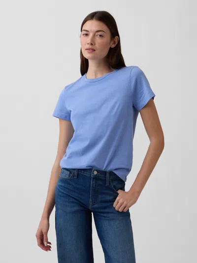 Gap Factory Favorite Crewneck T-shirt In Blue
