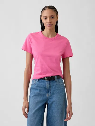 Gap Factory Favorite Crewneck T-shirt In Pink