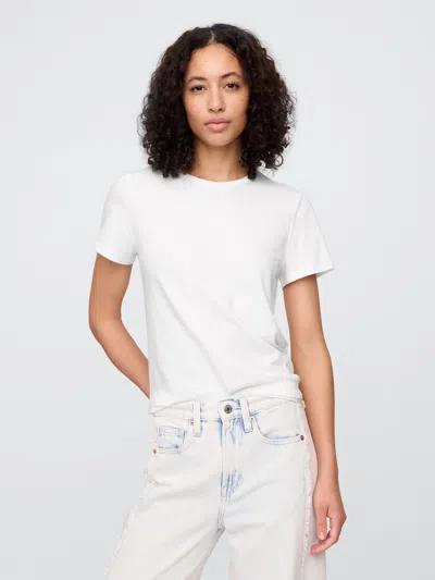Gap Factory Favorite Crewneck T-shirt In White