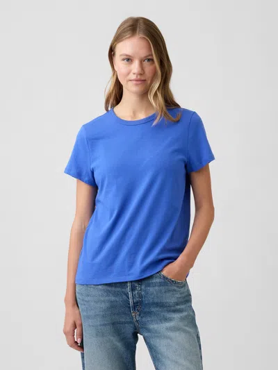Gap Factory Favorite Crewneck T-shirt In Blue