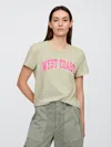 Gap Factory Favorite Graphic T-shirt In Gray