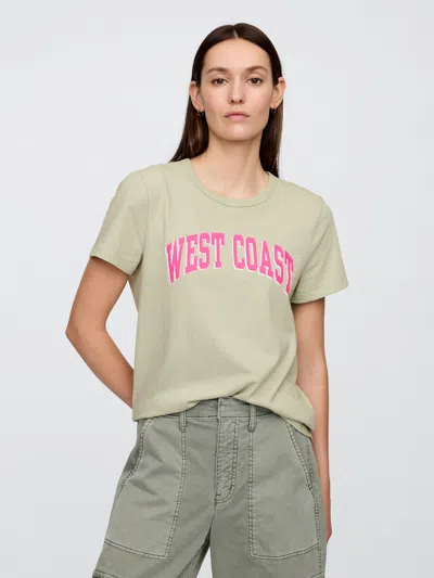 Gap Factory Favorite Graphic T-shirt In Gray