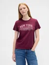 Gap Factory Favorite Graphic T-shirt In Red