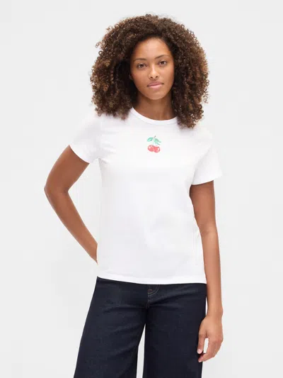 Gap Factory Favorite Graphic T-shirt In White