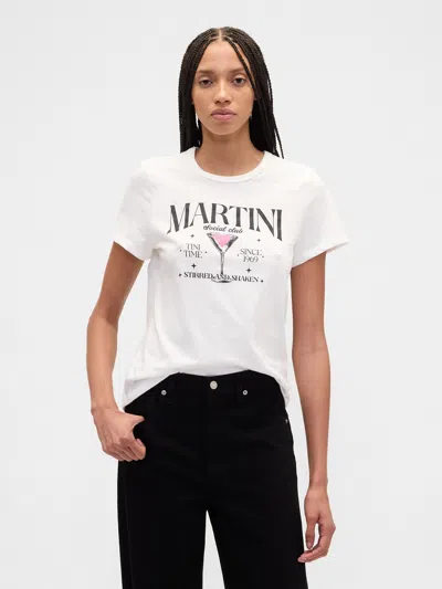 Gap Factory Favorite Graphic T-shirt In White