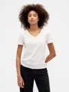 Gap Factory Favorite Print V-neck T-shirt In Multi