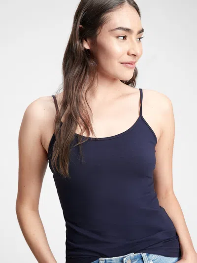 Gap Factory Fitted Cami In Blue