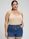 Gap Factory Fitted Cami In Brown
