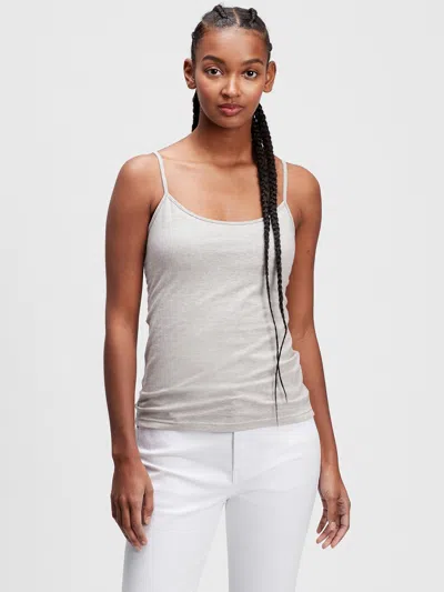 Gap Factory Fitted Cami In Gray