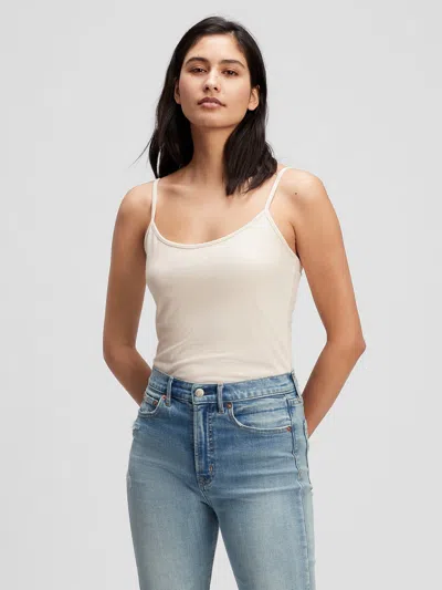 Gap Factory Fitted Cami In Neutral