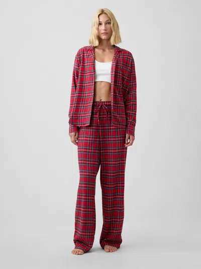 Gap Factory Flannel Pj Pants In Tartan Plaid