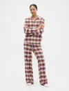 Gap Factory Flannel Pull-on Pj Pants In Multi
