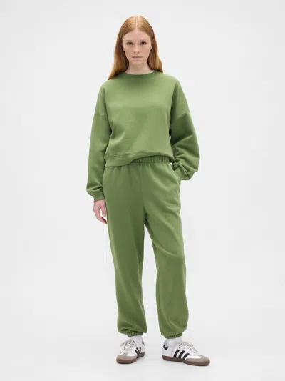Gap Factory Fleece Joggers In Green