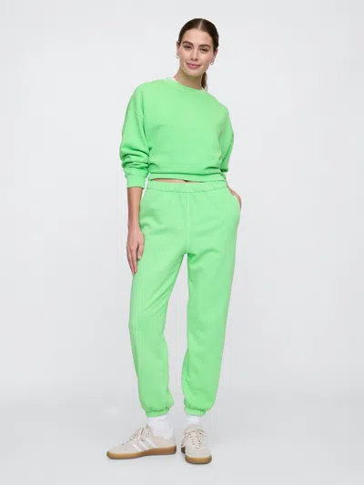 Gap Factory Fleece Joggers In Julep Green