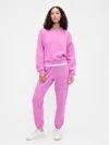 Gap Factory Fleece Joggers In Pink