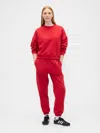 Gap Factory Fleece Joggers In Red