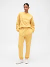 Gap Factory Fleece Joggers In Yellow