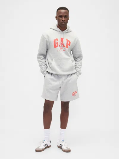 Gap Factory Gap &#215 Disney Logo Shorts In Gray