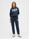 Gap Factory Gap &#215 Disney Minnie Mouse Logo Joggers In Black