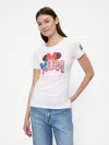 Gap Factory Gap &#215 Disney Minnie Mouse Logo T-shirt In White