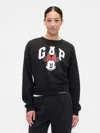 Gap Factory Gap &#215 Disney Minnie Mouse Oversized Logo Sweatshirt In Black