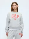 Gap Factory Gap &#215 Disney Minnie Mouse Oversized Logo Sweatshirt In Gray