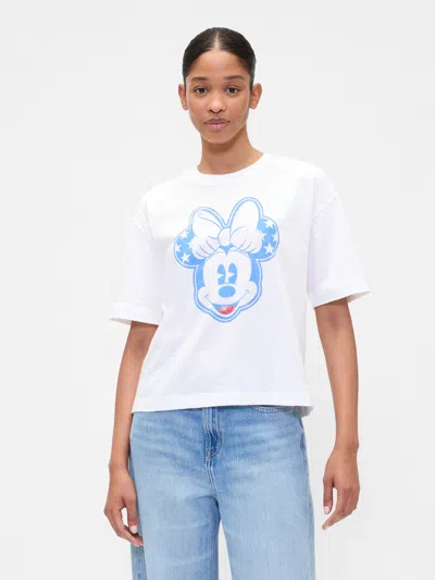 Gap Factory Gap &#215 Disney Oversized Graphic T-shirt In White
