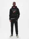 Gap Factory Gap &#215 Disney Relaxed Gap Logo Joggers In Black
