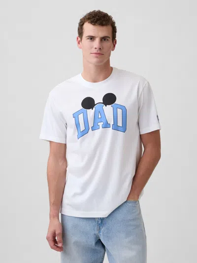 Gap Factory Gap × Disney Everyday Soft Relaxed Graphic T-shirt In White