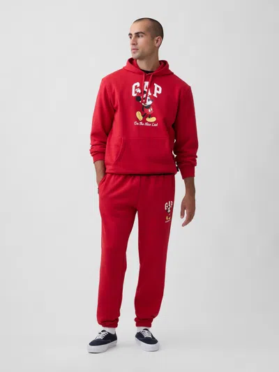 Gap Factory Gap × Disney Mickey Mouse Relaxed Logo Joggers In Blue