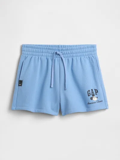 Gap Factory Gap × Disney Minnie Mouse Logo Shorts In Blue