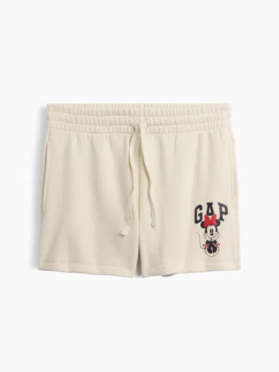 Gap Factory Gap × Disney Minnie Mouse Logo Shorts In Chino Minnie
