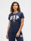 Gap Factory Gap × Disney Minnie Mouse Logo T-shirt In Blue