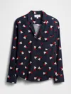 Gap Factory Gap × Disney Relaxed Flannel Pj Shirt In Multi