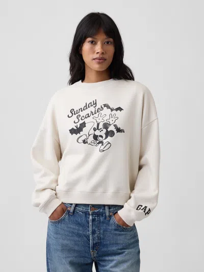 Gap Factory Gap × Disney Relaxed Graphic Sweatshirt In Mickey Sun Scaries