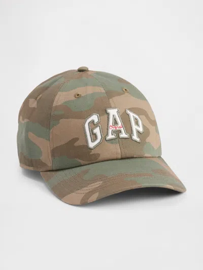 Gap Factory Gap Logo Baseball Hat In Brown
