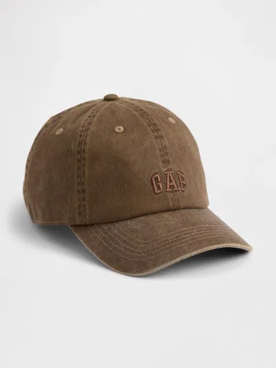 Gap Factory Gap Logo Baseball Hat In Gray