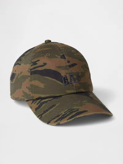 Gap Factory Gap Logo Baseball Hat In Green