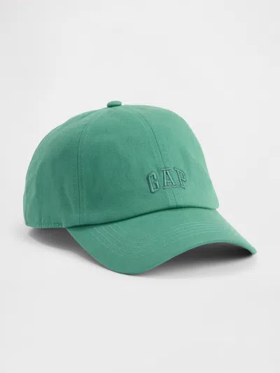Gap Factory Gap Logo Baseball Hat In Green
