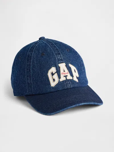 Gap Factory Gap Logo Baseball Hat In Metallic